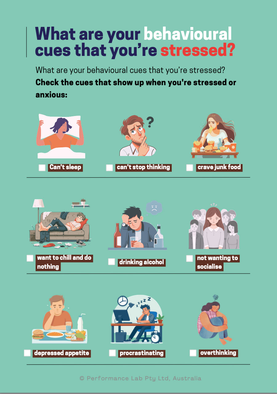 Tools for Managing Stress, Anxiety and Performing Under Pressure [printable PDF]